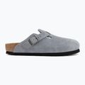 Șlapi BIRKENSTOCK Boston Suede Leather stone blue 2