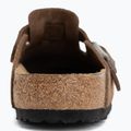 Șlapi BIRKENSTOCK Boston Suede Leather dark tea 6