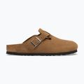 Șlapi BIRKENSTOCK Boston Suede Leather dark tea 2