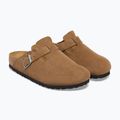 Șlapi BIRKENSTOCK Boston Suede Leather dark tea 3