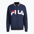 Geacă pentru bărbați FILA Logrono Logo Bomber black iris 5