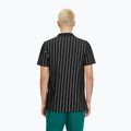 Tricou polo pentru bărbați FILA Luckenwalde black/bright white striped 3