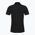 Tricou polo pentru bărbați FILA Luckenwalde black/bright white striped 6