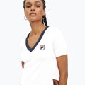 Tricou pentru femei FILA Ludhiana bright white 4
