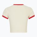 FILA femei T-shirt Luverne Tight Ringer antic alb 2