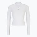 Femei FILA Linnuse Cropped Turtle Neck longsleeve alb strălucitor