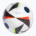 Minge de fotbal adidas Fussballliebe Pro Sala Euro 2024 white/black/glow blue mărimea 4 2