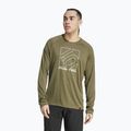 Longsleeve de ciclism pentru bărbați adidas FIVE TEN Long Sleeve Jersey olive strata 3