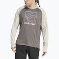 Longsleeve de ciclism pentru bărbați adidas FIVE TEN Long Sleeve Jersey charcoal/putty grey 4