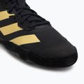 Încălțăminte de lupte adidas Adizero core black/gold metallic 7