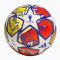 Minge de fotbal adidas UCL Competition 23/24 white/glow blue/flash orange rozmiar 4