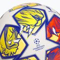 Minge de fotbal adidas UCL Competition 23/24 white/glow blue/flash orange rozmiar 4 4