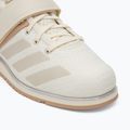 Încălțăminte de ridicare greutăți adidas Powerlift 5 off white 7