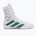 Încălțăminte de box adidas Box Hog 4 cloud white/collegiate green/core black 2