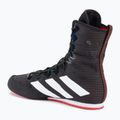 Încălțăminte de box adidas Box Hog 4 core black/cloud white/pure ruby 3