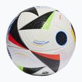 Minge de fotbal adidas Ekstraklasa Pro white/black/glow blue mărime 5 2