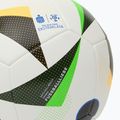 Minge de fotbal adidas Ekstraklasa Training white/black/glow blue mărime 5 3