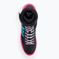 Încălțăminte de box adidas HVC Core Black/Signal Cyan/Yellow 5