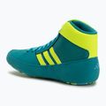 Încălțăminte de lupte pentru copii adidas Havoc purple team/lucid lemon/signal cyan 3