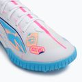 Încălțăminte de fotbal PUMA Ultra 5 Match Vol. Up TT puma white/luminous blue/poison pink/fizzy melon 7