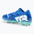 Încălțăminte de fotbal pentru copii PUMA Future 7 Match FG/AG Jr bluemazing/puma white/electric peppermint 3