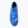 Încălțăminte de fotbal pentru copii PUMA Future 7 Match FG/AG Jr bluemazing/puma white/electric peppermint 5