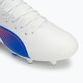 Încălțăminte de fotbal pentru bărbați  PUMA King Match MxSG puma white/bluemazing/flat light grey/sunset glow 7