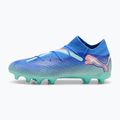 Încălțăminte de fotbal pentru bărbați  PUMA Future 7 Pro FG/AG bluemazing/puma white/electric peppermint 2