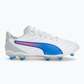 Încălțăminte de fotbal pentru bărbați  PUMA King Pro FG/AG puma white/bluemazing/flat light grey/sunset glow 2