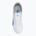 Încălțăminte de fotbal pentru bărbați  PUMA King Pro FG/AG puma white/bluemazing/flat light grey/sunset glow 5