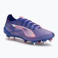 PUMA Ultra 5 Ultimate MxSG lapis lazuli/puma alb/sunset glow ghete de fotbal