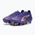 PUMA Ultra 5 Ultimate FG lapis lazuli/puma alb/sunset gloe ghete de fotbal 8