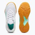 Încălțăminte de handbal pentru femei PUMA Solarflash III puma white/electric peppermint 3