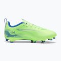 PUMA Ultra 5 Play FG/AG Jr fizzy apple/puma alb ghete de fotbal pentru copii 9