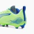 PUMA Ultra 5 Play FG/AG Jr fizzy apple/puma alb ghete de fotbal pentru copii 13