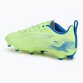 PUMA Ultra 5 Play FG/AG Jr fizzy apple/puma alb ghete de fotbal pentru copii 3