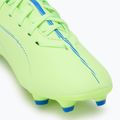 PUMA Ultra 5 Play FG/AG Jr fizzy apple/puma alb ghete de fotbal pentru copii 7