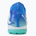Încălțăminte de fotbal pentru copii PUMA Future 7 Match TT + Mid Jr bluemazing/puma white/electric peppermint 6