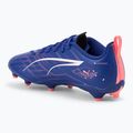 Ghete de fotbal pentru copii PUMA Ultra 5 Play FG/AG Jr lapis lazuli/puma white/sunset glow 3