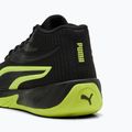 Încălțăminte de bachet pentru bărbați PUMA Court Pro puma black/electric lime 6