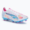 Încălțăminte de fotbal PUMA Ultra 5 Match Vol. Up FG/AG puma white/luminous blue