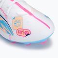 Încălțăminte de fotbal PUMA Ultra 5 Match Vol. Up FG/AG puma white/luminous blue 7