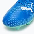 Încălțăminte de fotbal PUMA Future 7 Play MxSG hyperlink blue/mint/puma white 7