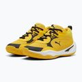 Încălțăminte de baschet pentru copii PUMA Playmaker Pro JR yellow sizzle/puma blackl 8
