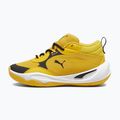Încălțăminte de baschet pentru copii PUMA Playmaker Pro JR yellow sizzle/puma blackl 9