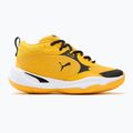 Încălțăminte de baschet pentru copii PUMA Playmaker Pro JR yellow sizzle/puma blackl 2