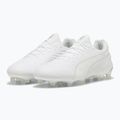 Încălțăminte de fotbal PUMA King Ultimate FG/AG puma white/puma silver 8