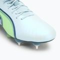 Încălțăminte de fotbal pentru bărbați  PUMA King Ultimate MxSG frosted dew/fizzy apple 7