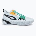 Încălțăminte de baschet pentru bărbați PUMA Genetics Speckle puma black/silver mist/jade frost 2