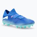 Încălțăminte de fotbal PUMA Future 7 Play It hyperlink blue/mint/puma white